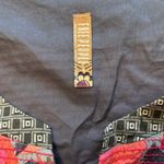 Free People Size 4 Tank Mini Sun Dress Pink Tropical Floral Print Photo 2