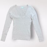 Anthropologie Aphorism Angora Rabbit‎ Hair Cable Knit Sweater Size S Pink Photo 0