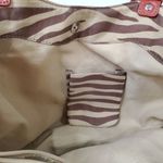 Relic  Tomato Red Faux Leather Pinstripe Shoulder Bag Photo 5