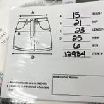 Dana Buchman Womens Skirt 6 A Line Denim Embroidered Floral Boho Cottagecore Photo 7