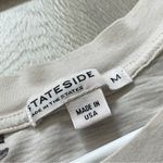 Stateside Floral Tank Top supima cotton White (medium) boho chic abstract asian Photo 1