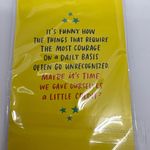 Emily McDowell Stayed Nasty Keychain Everyday Bravery Award Ribbon BFF Gift Her Blue Photo 5