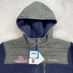 Columbia Gonzaga University  Jacket Men's Large‎ Mountain Side Shearling Fleece Photo 1