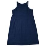 Beyond Yoga Spacedye Outlines Dress Navy Blue White Size XL Athletic Shelf Bra Photo 2