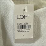 Loft  Women's White Shoulder Ring Cami Tank Top Blouse Boho Size L‎ NWT Photo 3