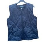 Socialite  oversized S/M zip up black vest, nwt Photo 0
