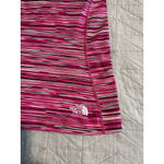 The North Face Tank Top Womens Small Fuchsia Activewear Lined Breast Racerback Photo 2
