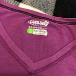 Cariloha bamboo Cariloha Purple Tee Shirt Photo 2