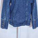 Caribbean Joe  Denim Jacket Size Medium Denim Blazer Photo 5