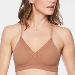 Athleta  | Everyday T Back Bra in Powervita A–C, Mocha Clay Brown Photo 0