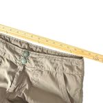 The North Face  Womens Cropped Hiking Pants Size 6‎ Green Nylon Outdoor Cargo Photo 12