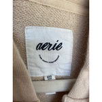 Aerie  Cotton Pullover Hoodie Buttery Soft Beige Cozy Relaxed Autumn Minimal Boho Photo 4