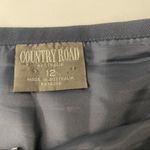 Country Road Country‎ Road Australia Navy Suiting Mini Skirt Vintage 1990s Photo 5