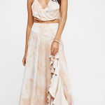 Free People  Gardenia  Print Maxi Skirt Sz.2 Photo 0