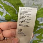 Maeve Anthropologie  London Rear Button Floral Tank Green Size S Photo 7