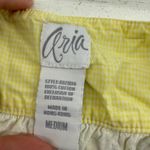 Aria Vintage  Cotton Yellow Floral Nightgown Womens Medium Photo 2