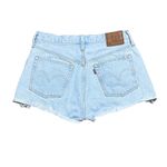 Levi's Levi’s 501 High Rise Button Fly Cutoff Jean Shorts Light Wash Size 29 Coastal Photo 2