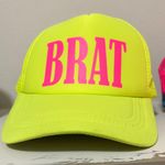 Brat Neon Trucker Hat Yellow Photo 0