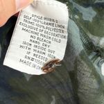 Johnny Was Workshop Floral Embroidered Linen Button Down Shirt Small READ Green Photo 4