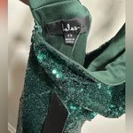 Lulus NEW  Hilaria Emerald Green Sequin Bodycon Mini Dress Women’s XS Glitz Glam Photo 10