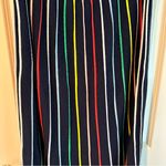 Pearl by Lela Rose Multi Color Knit Maxi Skirt | L Blue Size L Photo 6
