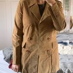 BB Dakota Vintage Double Breasted Leather Blazer S Photo 9