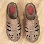 Skechers GoWalk 5 Foamies Slip On Mules Metallic Bronze Brown Size 7 Photo 3