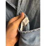 ZARA  Denim Halter Midi Dress Photo 2