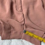 EXPRESS Midi Super High Rise Paper Bag Shorts Tan Size 00 Pleated Pockets Photo 2