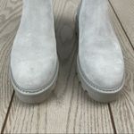 Franco Sarto Balin Lug Sole Ankle Short Booties 9.5M Aluminum Suede/fabric $139 Photo 2