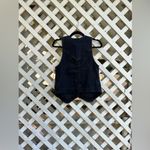 Free People Beckett Denim Suit Vest Photo 5