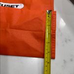 Le Creuset Vibrant Orange Shopping Tote or gift bag Photo 4