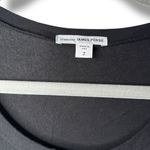 James Perse James‎ Perse Multi Layer Stripe Dress in Charcoal/Black Photo 5