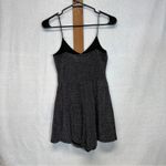 H&M  Divided Black‎ & Silver Sparkly Sleeveless NYE Romper Size 2 Photo 3