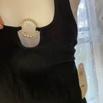 Eye Candy Black bodysuit with rhinestone detail and open back NWT 1X/2X  Photo 1