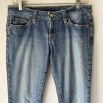 Lucky Brand  Jeans‎ Y2k Vtg 28 Blue Lola Straight Short Stretch Bootcut Lowrise Photo 2