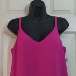 Trina Turk  Hot Pink Conservatory Classic Crepe Drop Flounce Dress Size 4 NWT Photo 1