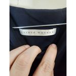 Susana Monaco NWT Greta Midnight Navy Women Small Tie Cold Shoulder Mini Dress Photo 3