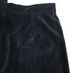 Frye Womens 27 Camber Wide Leg Crop Velvet Pant in Midnight Blue Photo 7