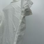 Riders By Lee  Short Sleeve White Button Up Top Classic Women Size XL Photo 8