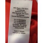 Babaton  Red Matheson High Neck Sleeveless Midi‎ Dress Size 4 Holiday Valentine Photo 9