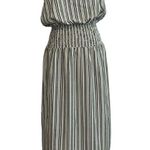Bailey blue  medium striped dress Photo 0