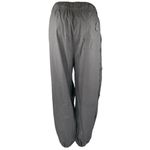 Next Women's Black Drawstring Tapered Wide Leg Windbreaker Jogger Pants Size L Size L Photo 2