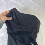 Profile by Gottex Black White Ruffle Underwire Tankini Swim Top Womens 14 Y2K Photo 5