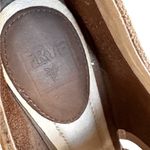 Frye  Leather Sofia Tie On Lace Up Heeled Sandals Brown Size 9.5 Photo 2