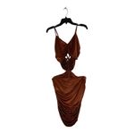 BP NWT rusched cutout dress in red pomegranate size L Photo 1