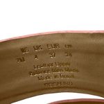 Sam Edelman  Women’s 7 US Terracotta Rose Block Heel Ankle Strap Leather Sandals Photo 8