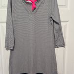 Lilly Pulitzer Women’s Navy Stripe Knit Dress – Size Large Photo 6