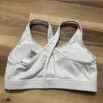 Adidas white wireless crossover back S Athleisure sports bra Photo 1