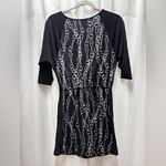 Banana Republic  black and white chain print dress petite XXS Photo 1
